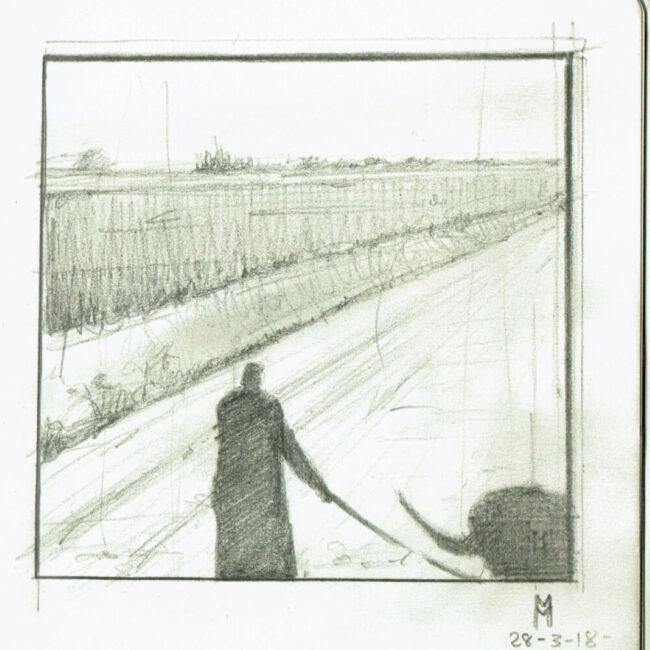 The Walking Dog bocetos 4